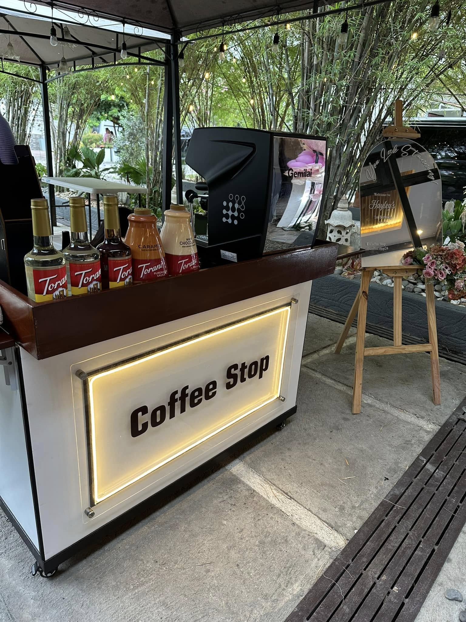 Coffee stop Selection